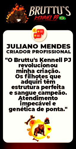 Canil Bruttus kennell PJ